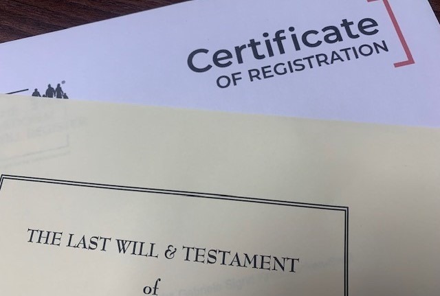 Registered Will